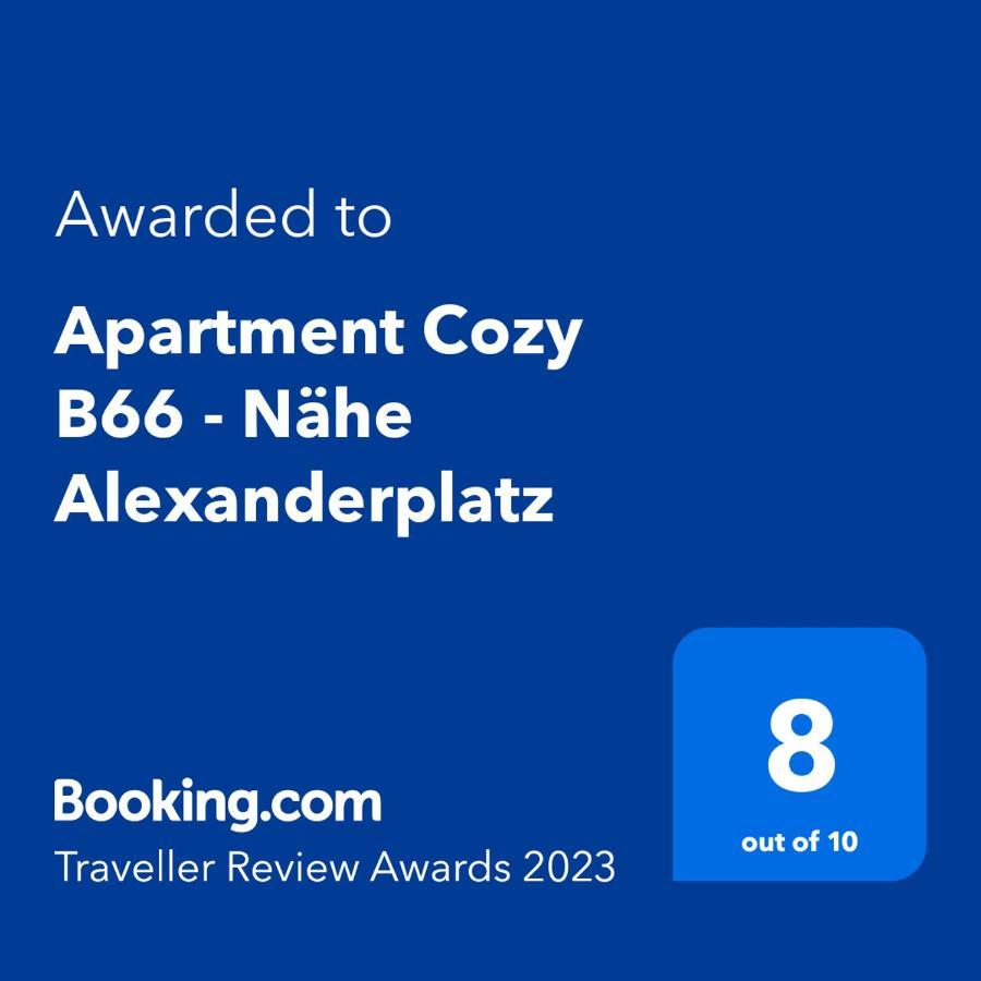 Apartment Cozy B66 - Naehe Alexanderplatz Berlin Zewnętrze zdjęcie